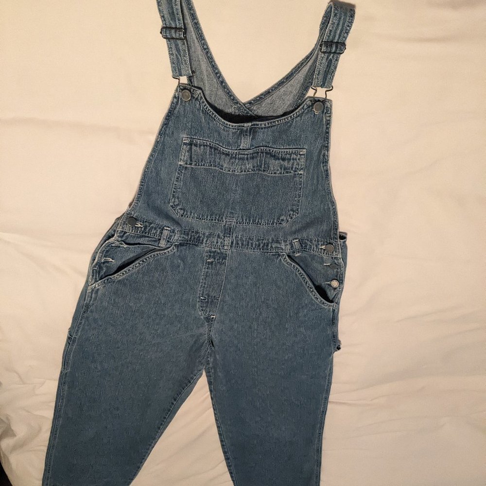 NY and Company bib overalls.  Size large